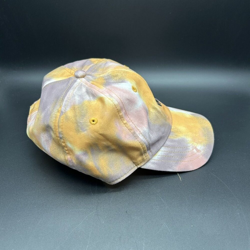 VANS Hat Tie Dye Spray Paint Baseball Cap StrapBack Embroidered Logo Pink - Picture 4 of 11